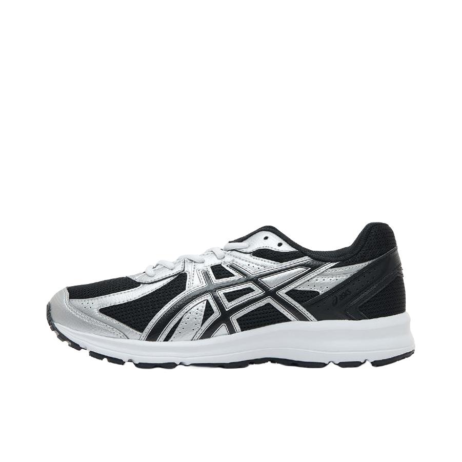 推荐商品：Asics/亚瑟士 Jog 100S 跑鞋 防滑耐磨减震轻便舒适透气休闲复古百搭 白色/黑色