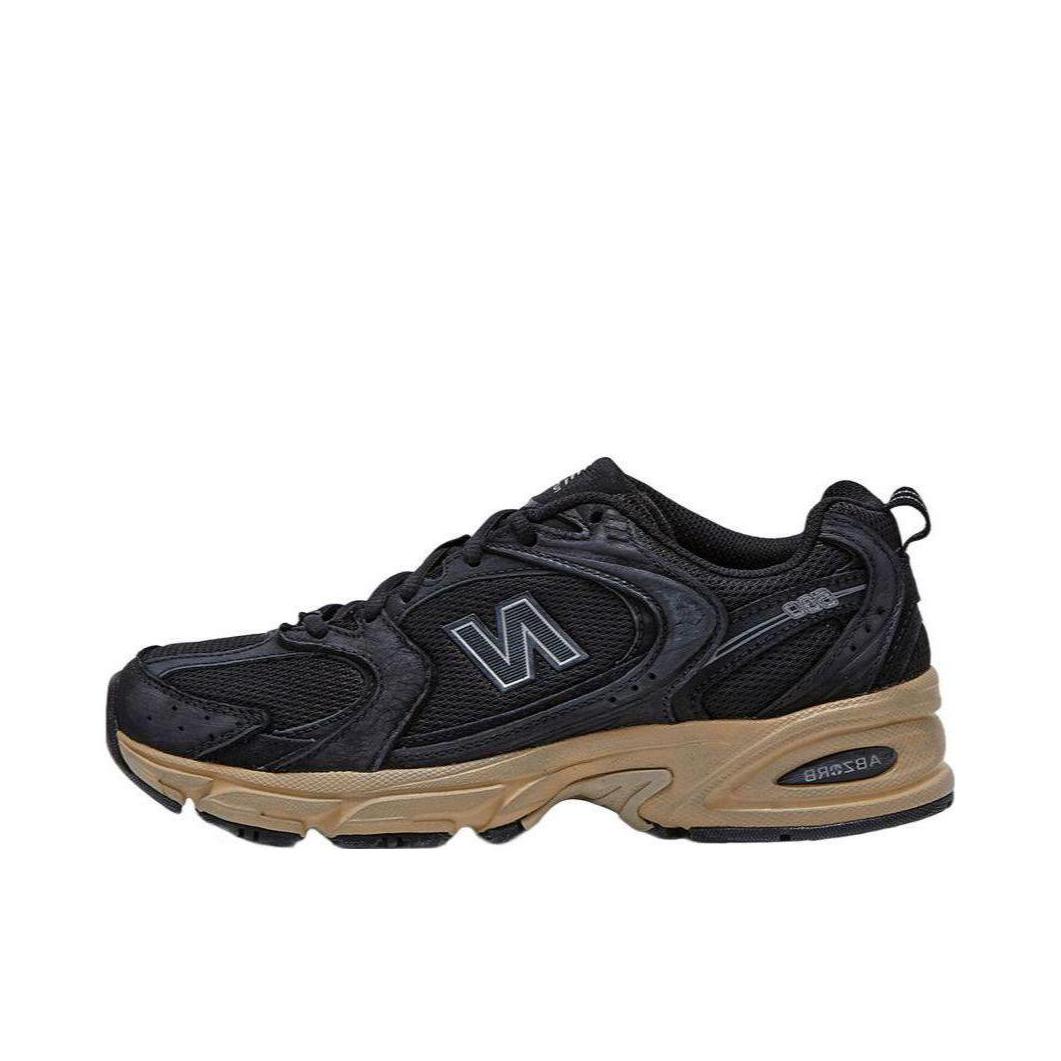 推荐商品：New Balance MR530 跑鞋 圆头经典拼接复古缓震防滑耐磨网面透气支撑 黑色/米色