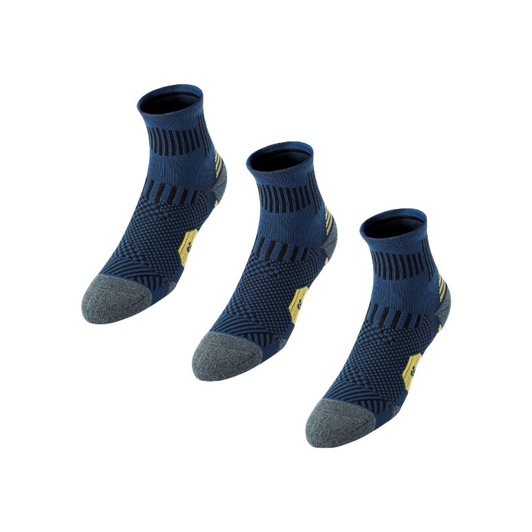 推荐商品：muscle swing/肌动 防滑速干透气短筒袜