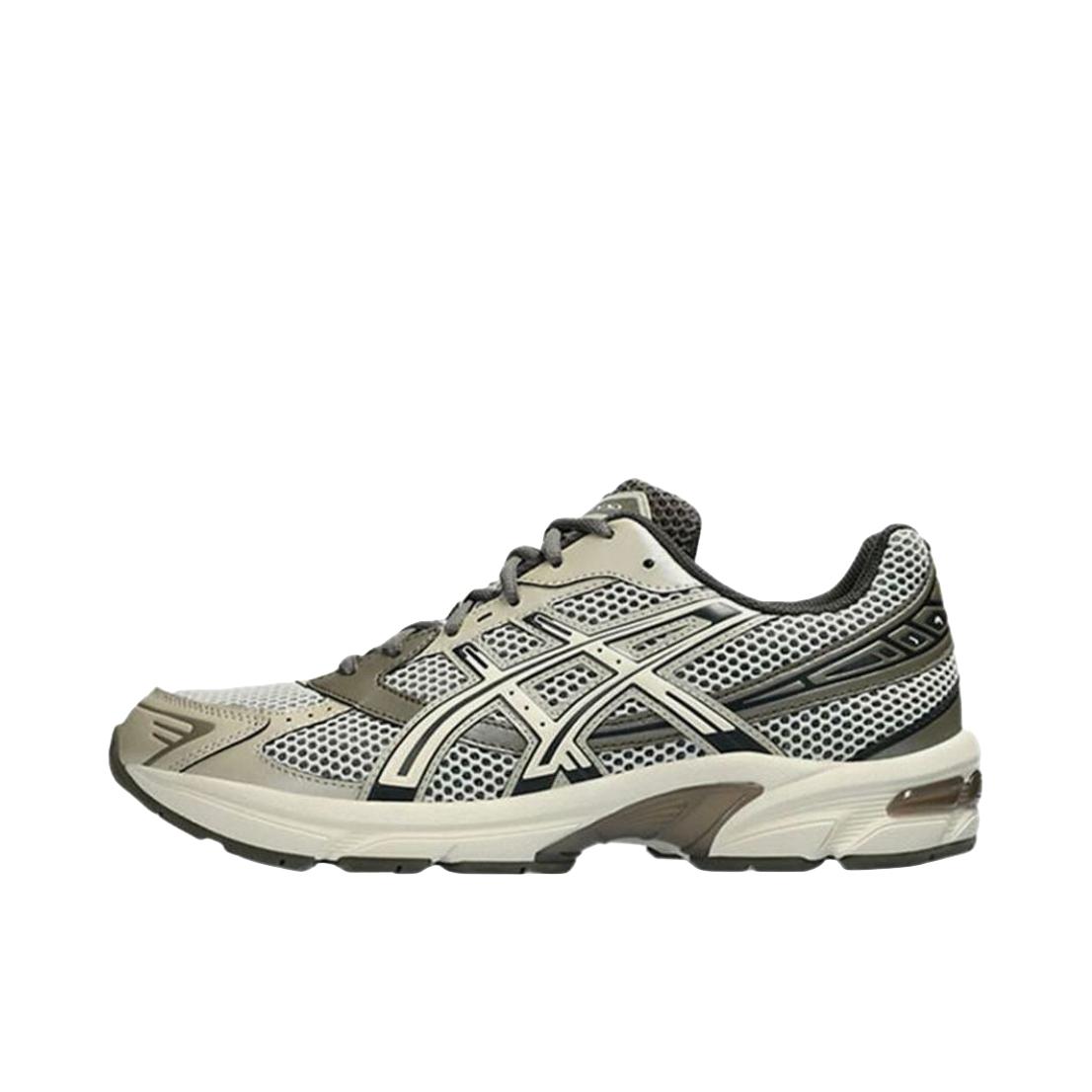 推荐商品：Asics/亚瑟士 Gel-1130 跑鞋 防滑耐磨缓震抓地织物网布透气复古马拉松短跑贴合圆头千禧风 灰色/褐色