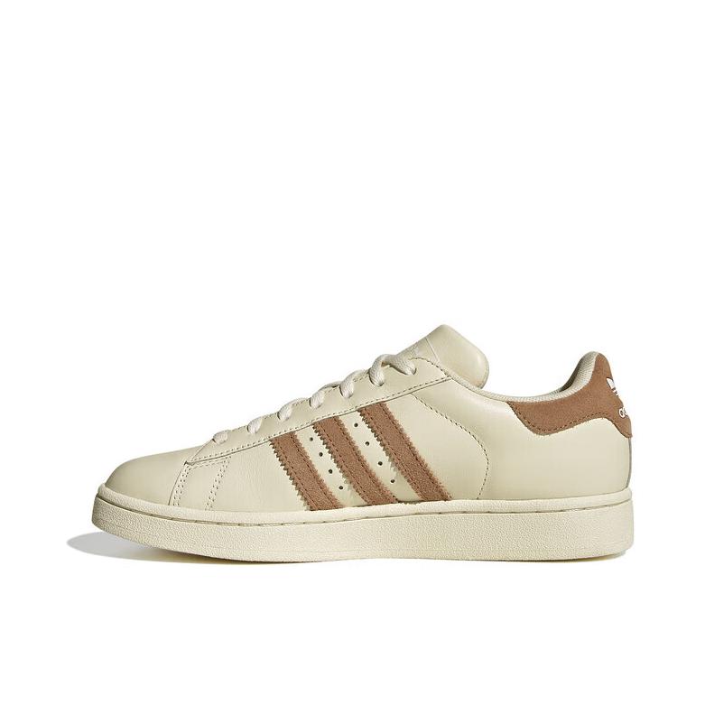 推荐商品：adidas Campus 2.0 板鞋 复古轻便透气防滑耐磨薄底 米白