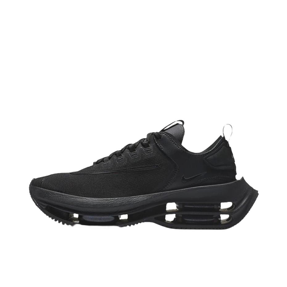 推荐商品：Nike Zoom Double Stacked 跑鞋 气垫缓震耐磨防滑舒适支撑简约休闲运动 Smoke Grey 黑色/烟灰