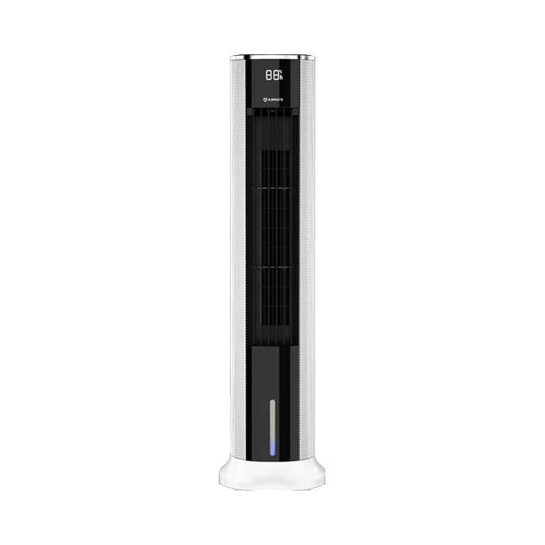 推荐商品：Airmate/艾美特 空调扇 宽幅送风 广角摆头 遥控控制 塔式 可移动 水冷型 半导体制冷系统 直流 立式
