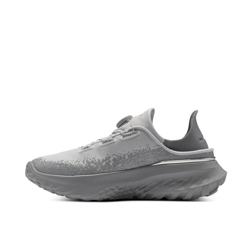 推荐商品：Under Armour/安德玛 SlipSpeed Mega Fade 舒适透气 防滑耐磨 减震支撑 轻质 旋转扣 回弹 运动休闲鞋 邈远灰
