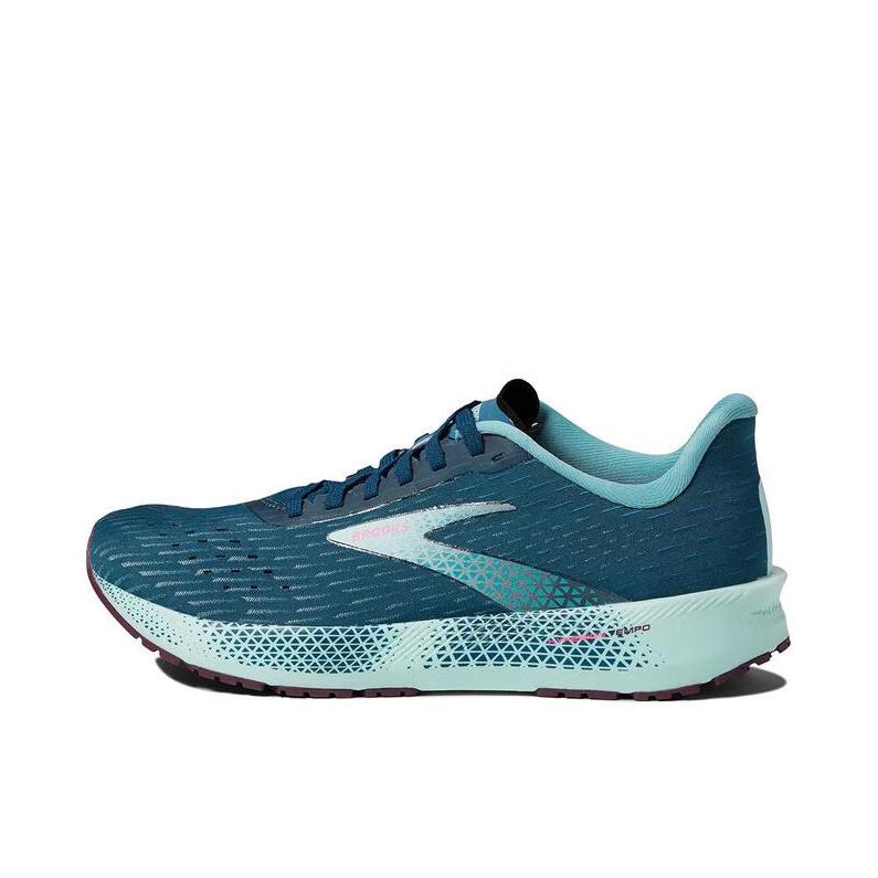 推荐商品：Brooks/布鲁克斯 Hyperion Tempo 防滑耐磨 缓震回弹 马拉松 跑鞋 珊瑚蓝 