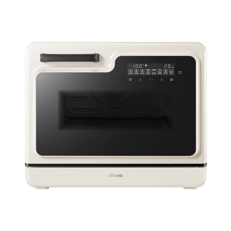 推荐商品：DACHOO/大厨 27L 微波炉 家用 微蒸烤一体 多功能 复古款 ZKWTS-25-DB621
