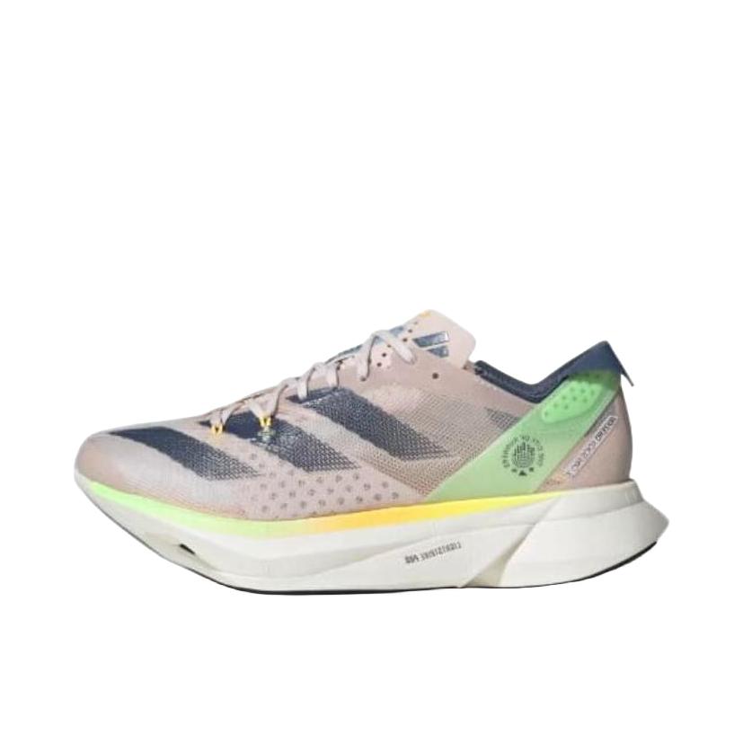 推荐商品：adidas Adizero Adios Pro 3 跑鞋 缓震织物马拉松圆头 adidas 女款/棕色