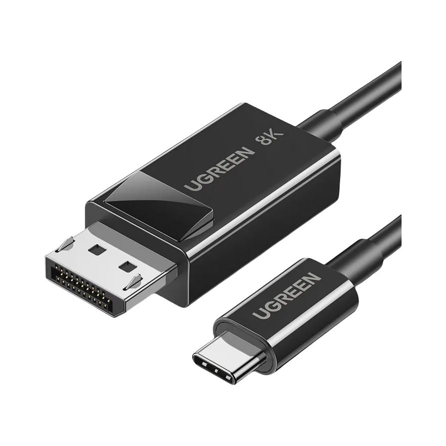 推荐商品：UGreen/绿联 CM655 Type-C转DP1.4 公对公 视频线 娱乐办公 细腻画质