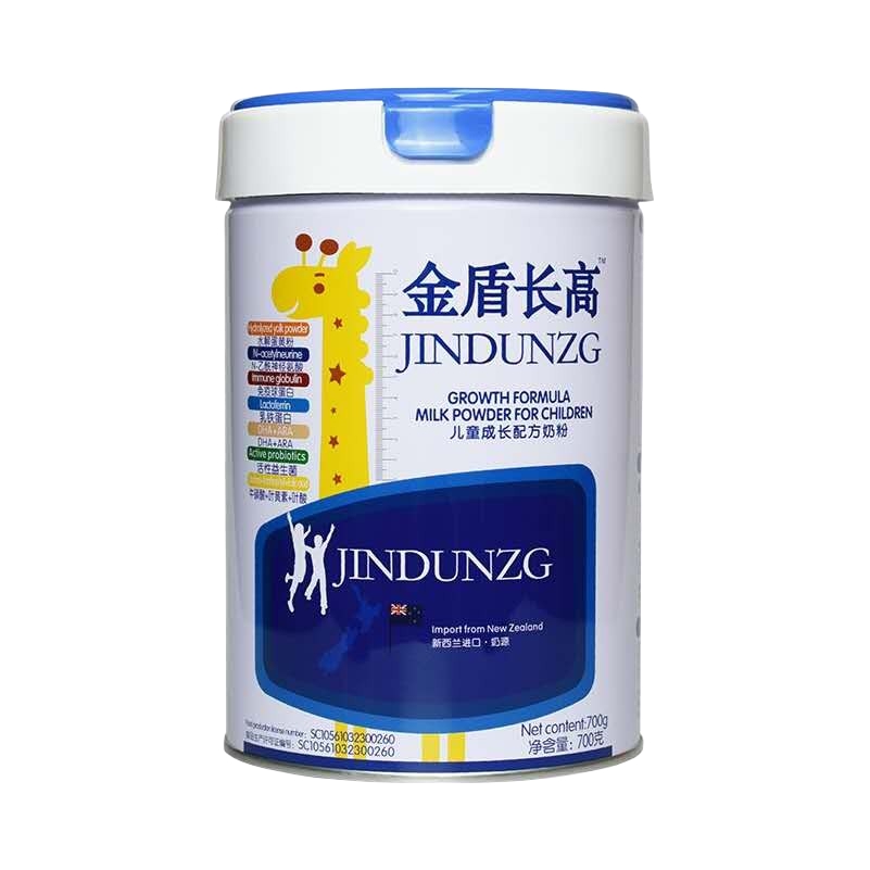推荐商品：金盾长高 儿童成长4段儿童配方奶粉