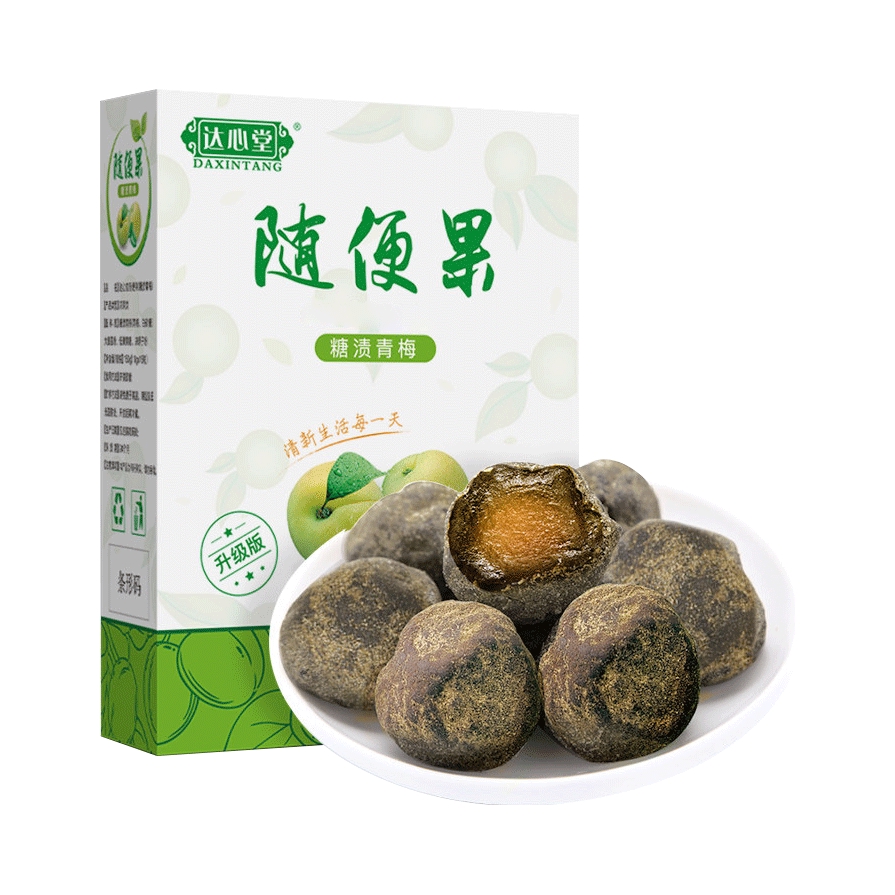 推荐商品：达心堂 升级版 随便果 糖渍青梅酵素 盒装 益生菌青梅酵素代餐清净果酵素粉
