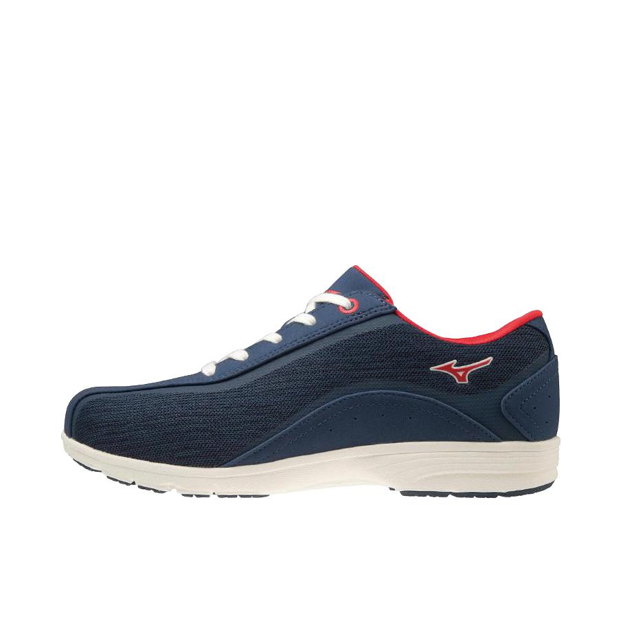 推荐商品：Mizuno/美津浓 LS802 防水耐磨 圆头 运动休闲鞋 B1GF193209 海军蓝色 