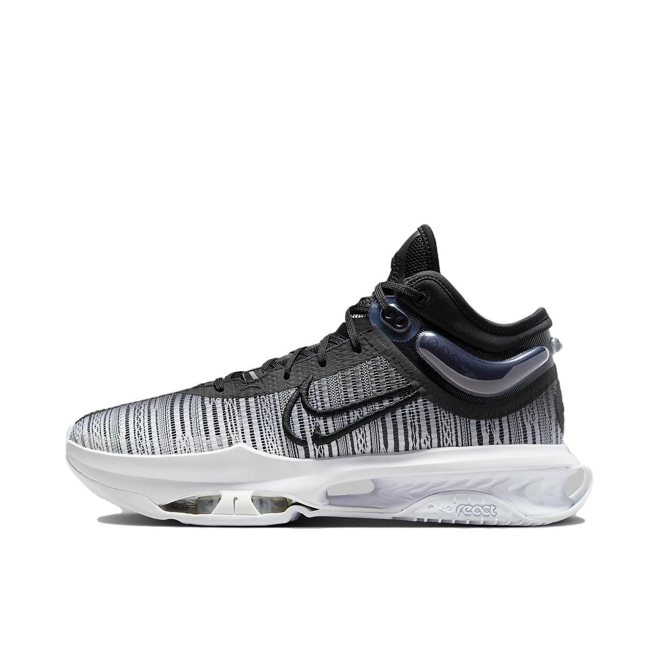 推荐商品：Nike Air Zoom G.T. Jump 2 抗扭 舒适减震 防滑耐磨 圆头 支撑回弹 百搭潮流 篮球鞋 灰色/黑色/白色