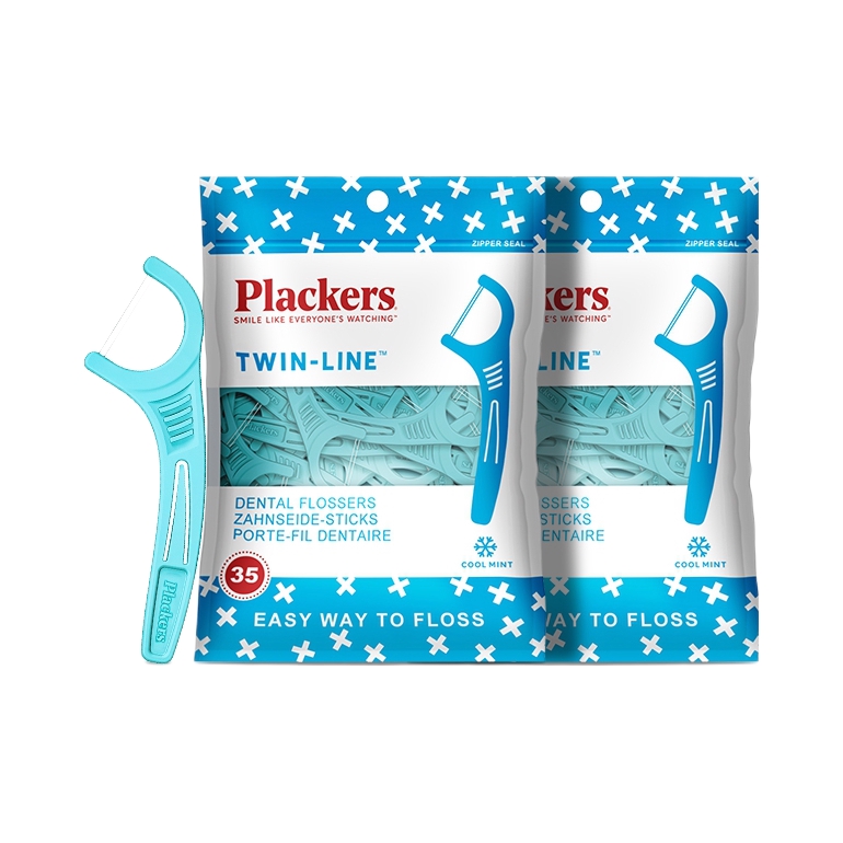 推荐商品：plackers 牙线便携装