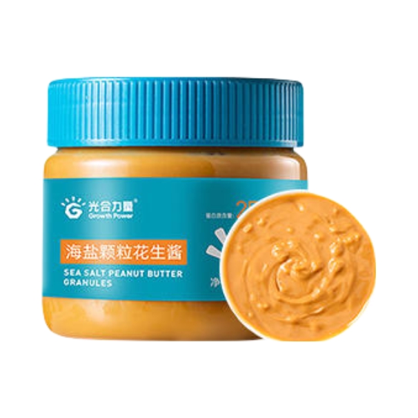 推荐商品：Growthpower/光合力量 纯花生酱 340g 瓶装