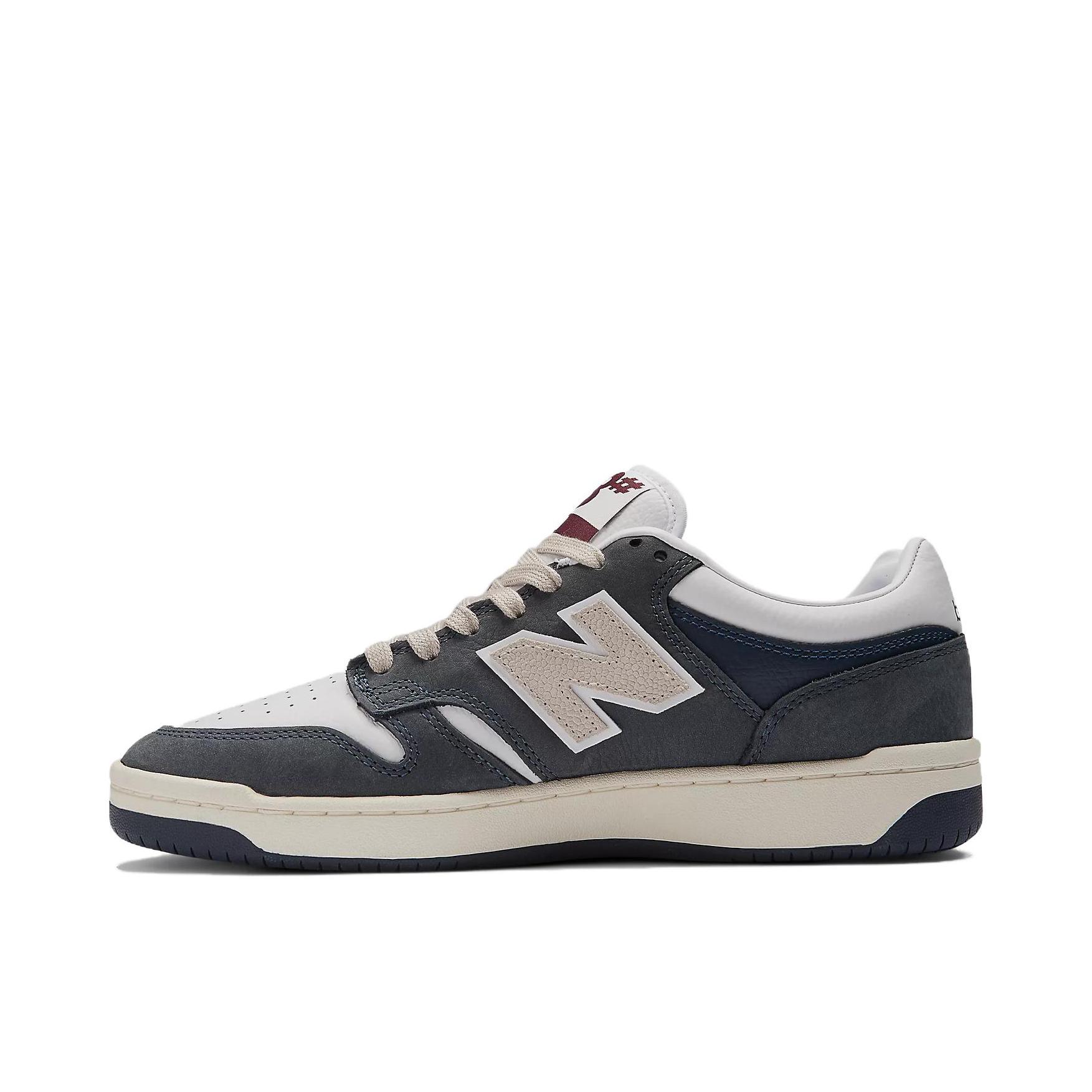推荐商品：New Balance numeric 480 薄底 减震耐磨 防滑轻便 透气 复古 板鞋 黑色/白色/灰色