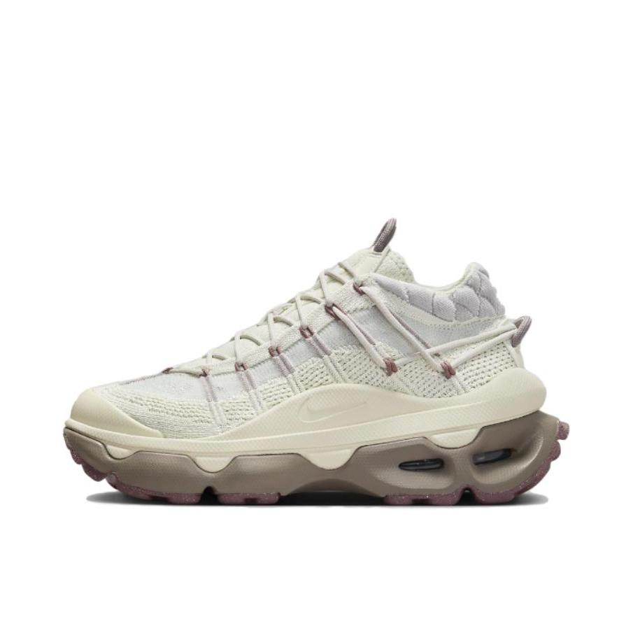 推荐商品：Nike Air Max Flyknit Venture 运动休闲鞋 舒适透气飞织防滑耐磨缓震轻便复古百搭支撑 米色