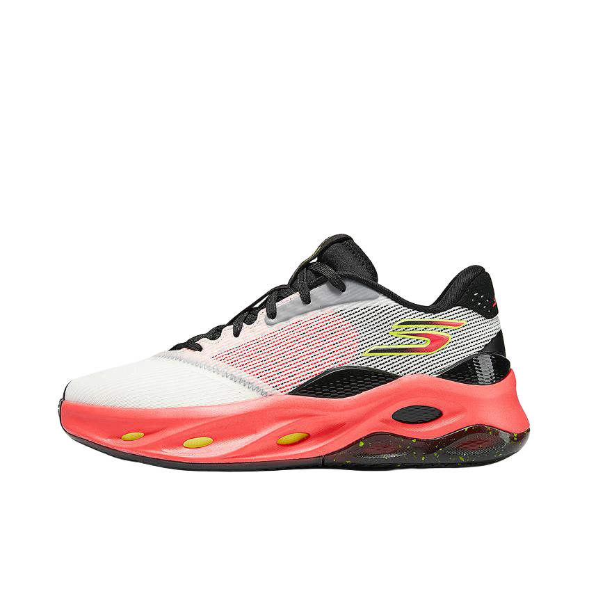 推荐商品：Skechers/斯凯奇 运动 缓震 潮酷 篮球鞋 253001 男款/白色/黑色/橙色