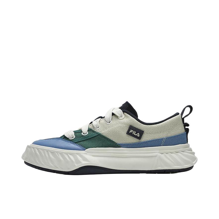 推荐商品：FILA/斐乐 Fosso 防滑耐磨 轻便透气 舒适 潮流百搭 复古 休闲鞋 F12W322301F 城堡墙棕/长青绿