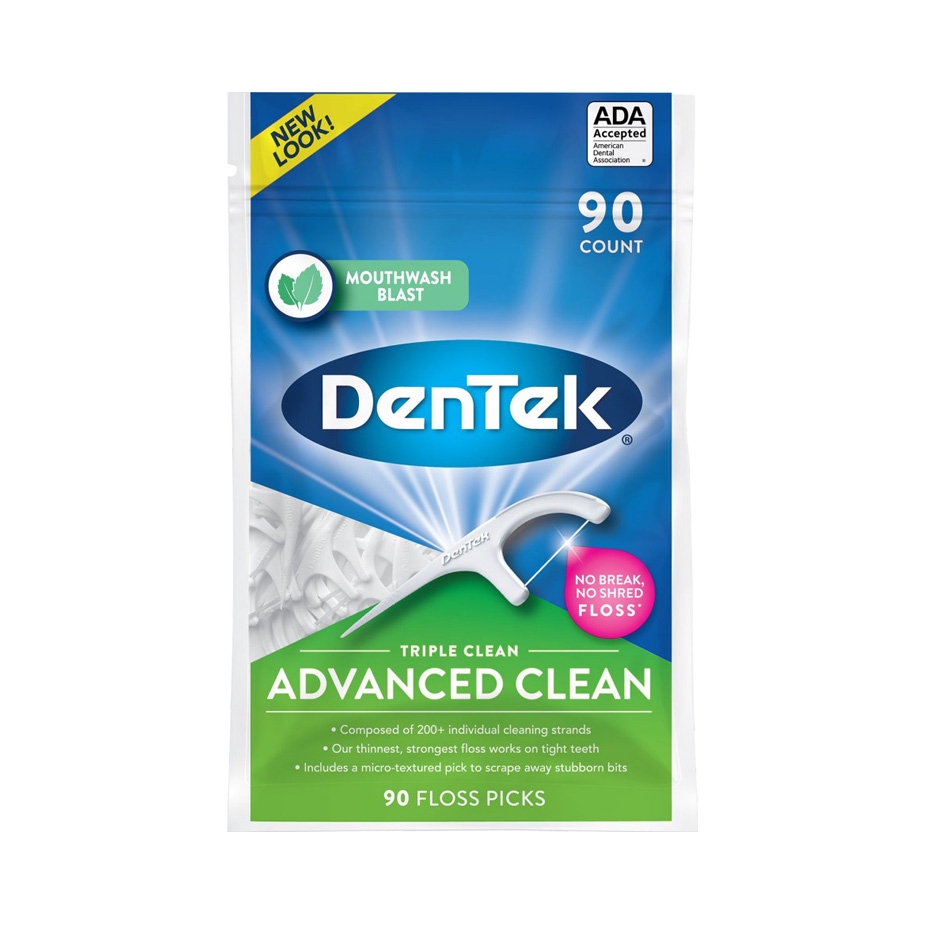 推荐商品：DenTek/德泰克 护龈超细圆线牙线棒 小牙缝三重清洁