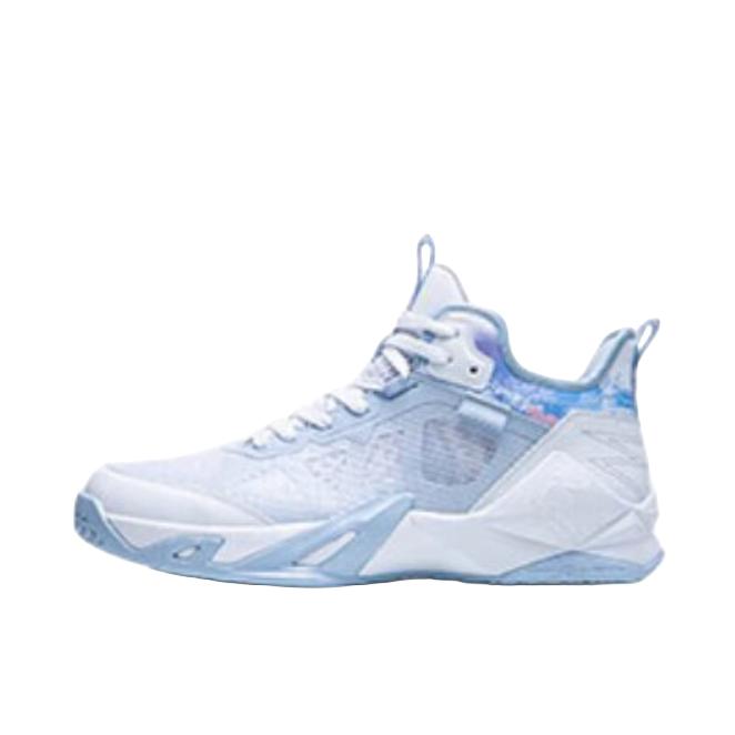 推荐商品：乔丹体育 爆影 网面 防滑 减震 学生 篮球鞋 XM25240108F 乔丹白/烟雨蓝