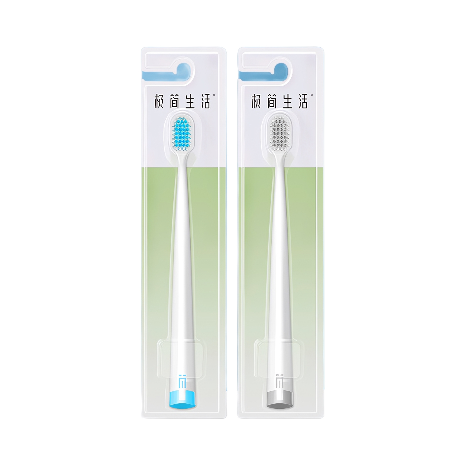 推荐商品：极简生活 日系宽头牙刷组合 软毛