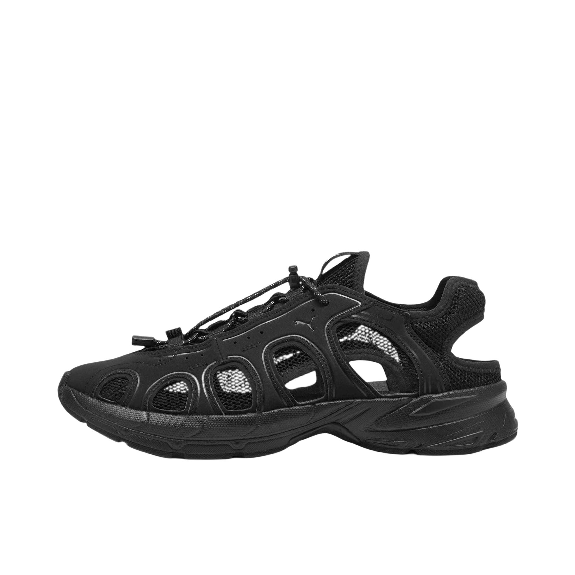 推荐商品：Puma/彪马 户外 涉水 情侣 舒适镂空 防滑耐磨 厨师鞋 凉鞋 399152 深黑色