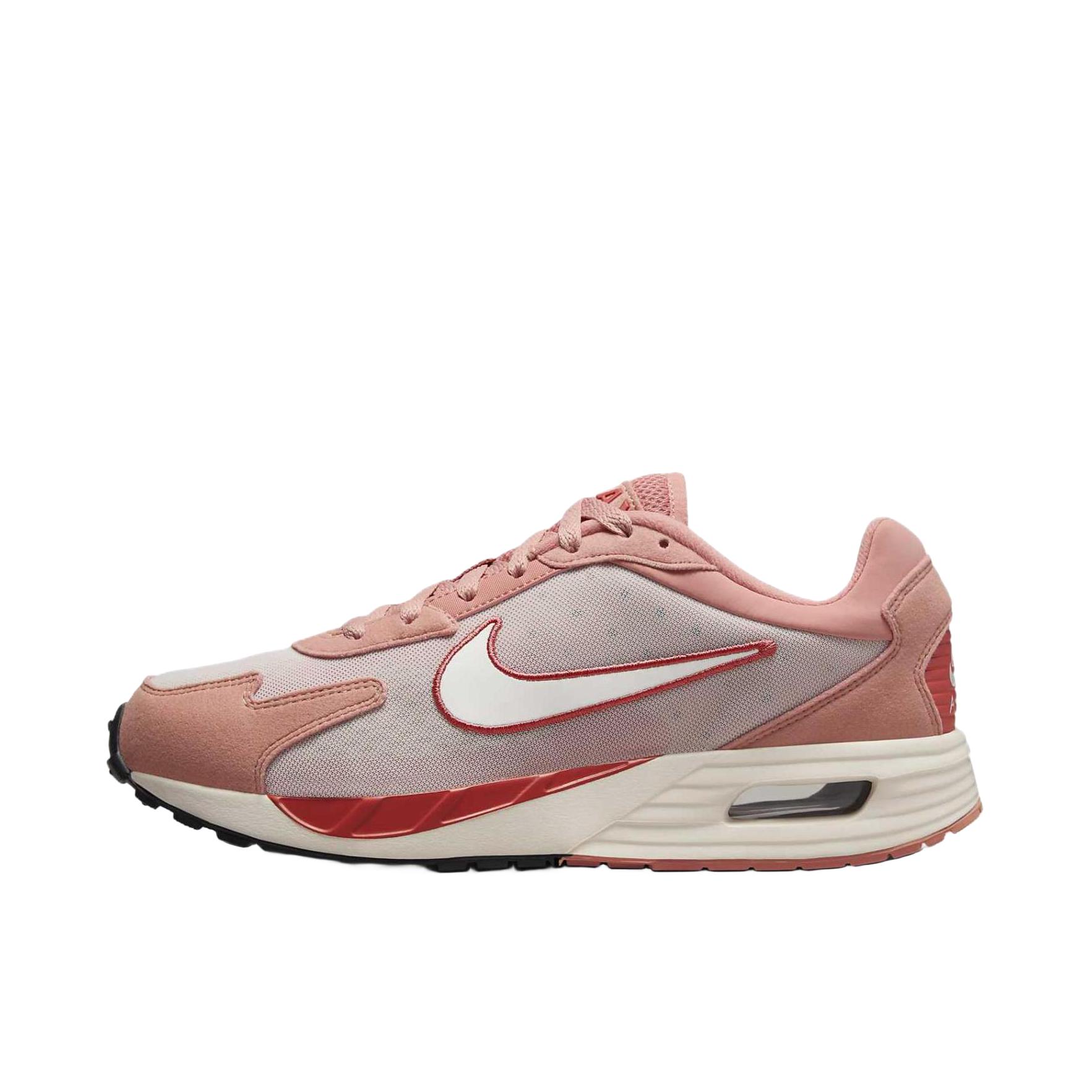 推荐商品：Nike Air Max Solo 运动休闲鞋 训练舒适轻便网面透气缓震耐磨支撑复古抓地 女款/粉色