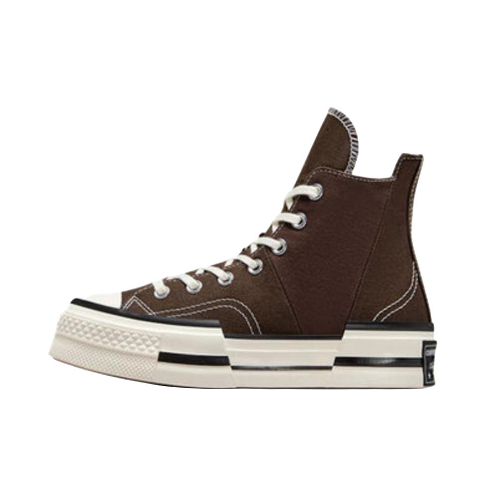 推荐商品：Converse/匡威 Chuck 70 Plus 帆布鞋 防滑耐磨舒适透气百搭潮流时尚简约解构 褐色 