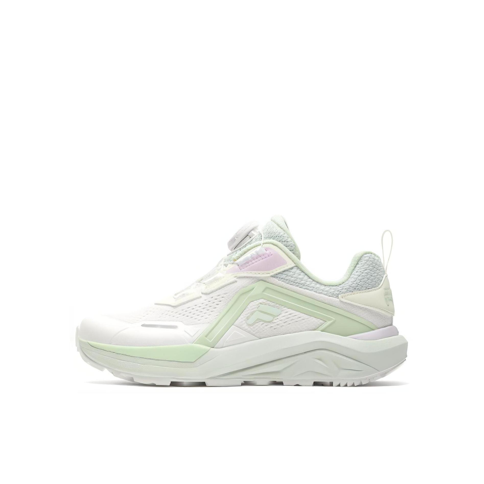 推荐商品：FILA/斐乐 LYNX 山猫 运动鞋儿童 防滑耐磨舒适减震轻便旋钮 大童/明亮白/腼腆蓝