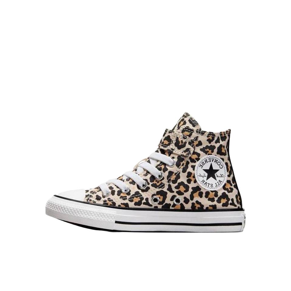 推荐商品：Converse/匡威 Chuck Taylor All Star 防滑耐磨 舒适轻便 休闲时尚 帆布鞋儿童 小童/奶油色/豹纹色