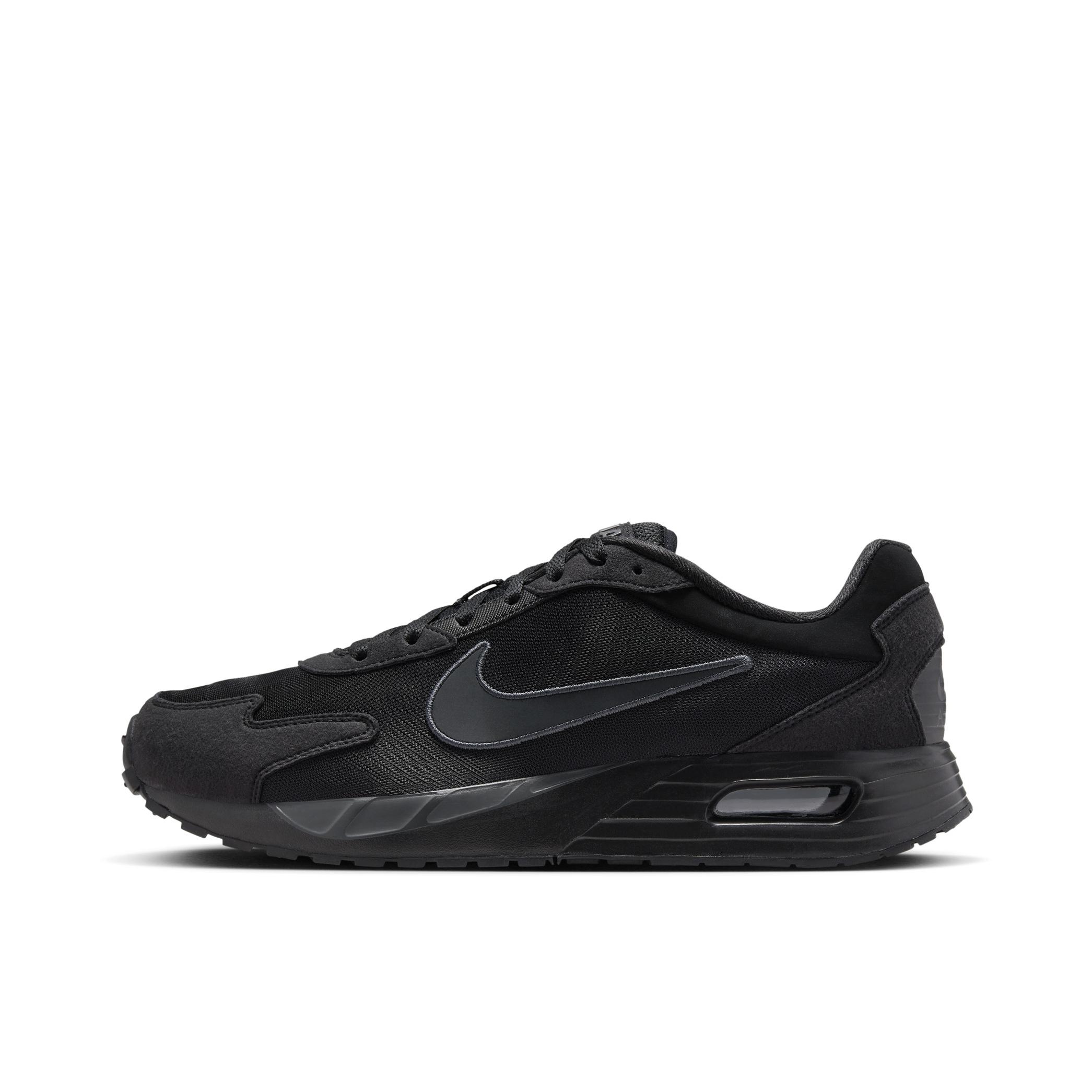 推荐商品：Nike Air Max Solo 运动休闲鞋 训练舒适轻便网面透气缓震耐磨支撑复古抓地 黑色