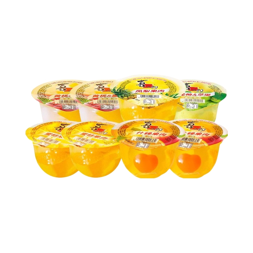 推荐商品：喜之郎 果肉果冻 200g/杯 多口味组合 甘甜多汁