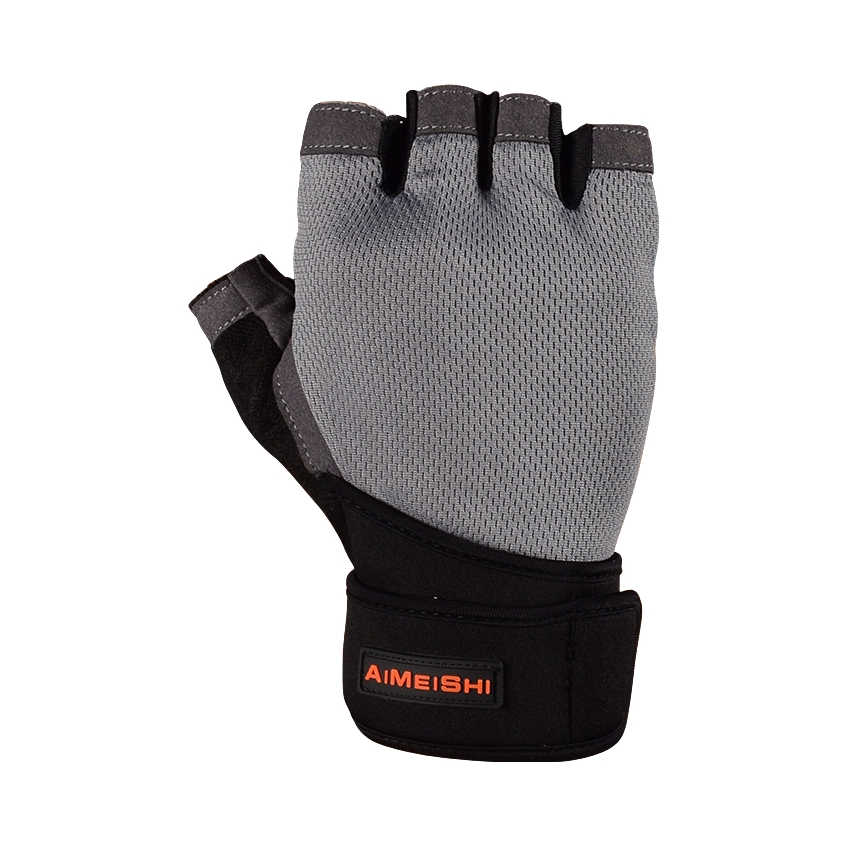 推荐商品：AIMEISHI/艾美仕 运动 训练 单杠 锻炼 引体向上 半指 防滑 健身手套 YH-2203