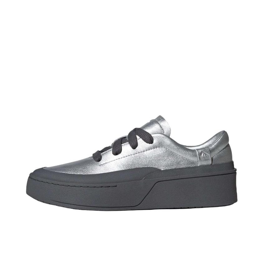 推荐商品：adidas FOS Labcourt Trainers 板鞋 耐磨增高百搭舒适 银灰色