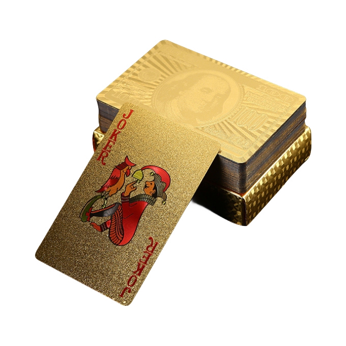 推荐商品：棋行天 加厚 可水洗 塑料 防水 黄金扑克 QXTXPK-01