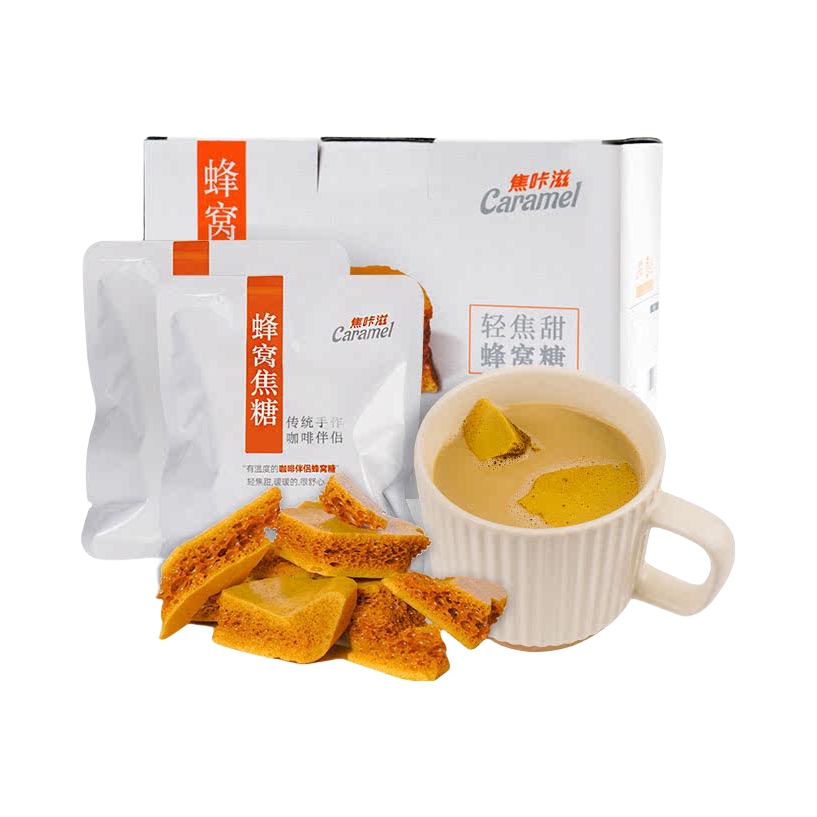 推荐商品：焦咔滋 蜂窝糖 盒装