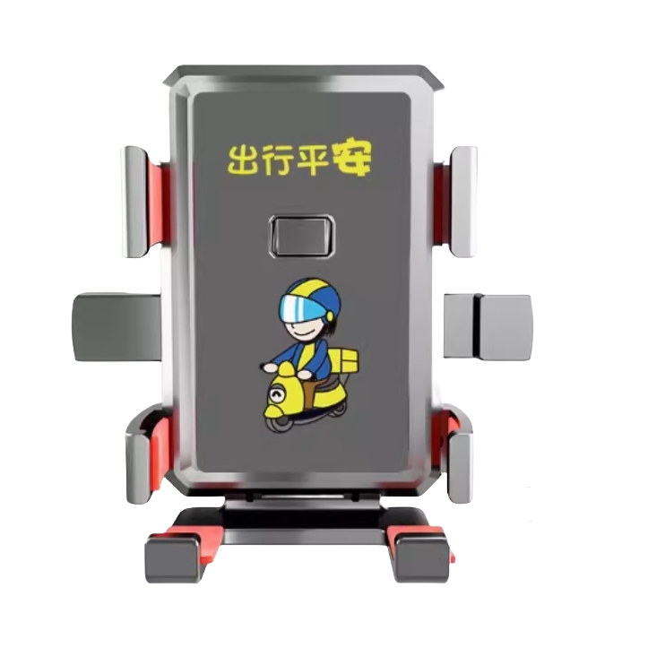 推荐商品：六爪锁定 个性 卡通 防震 自行车手机架