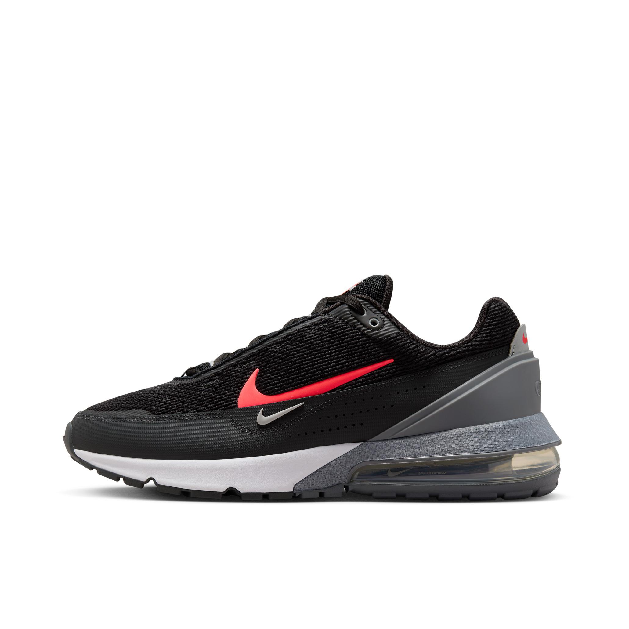 推荐商品：Nike Air Max Pulse 跑鞋 气垫缓震防滑耐磨舒适百搭复古轻便耐穿回弹 亮深红/烟灰/煤黑
