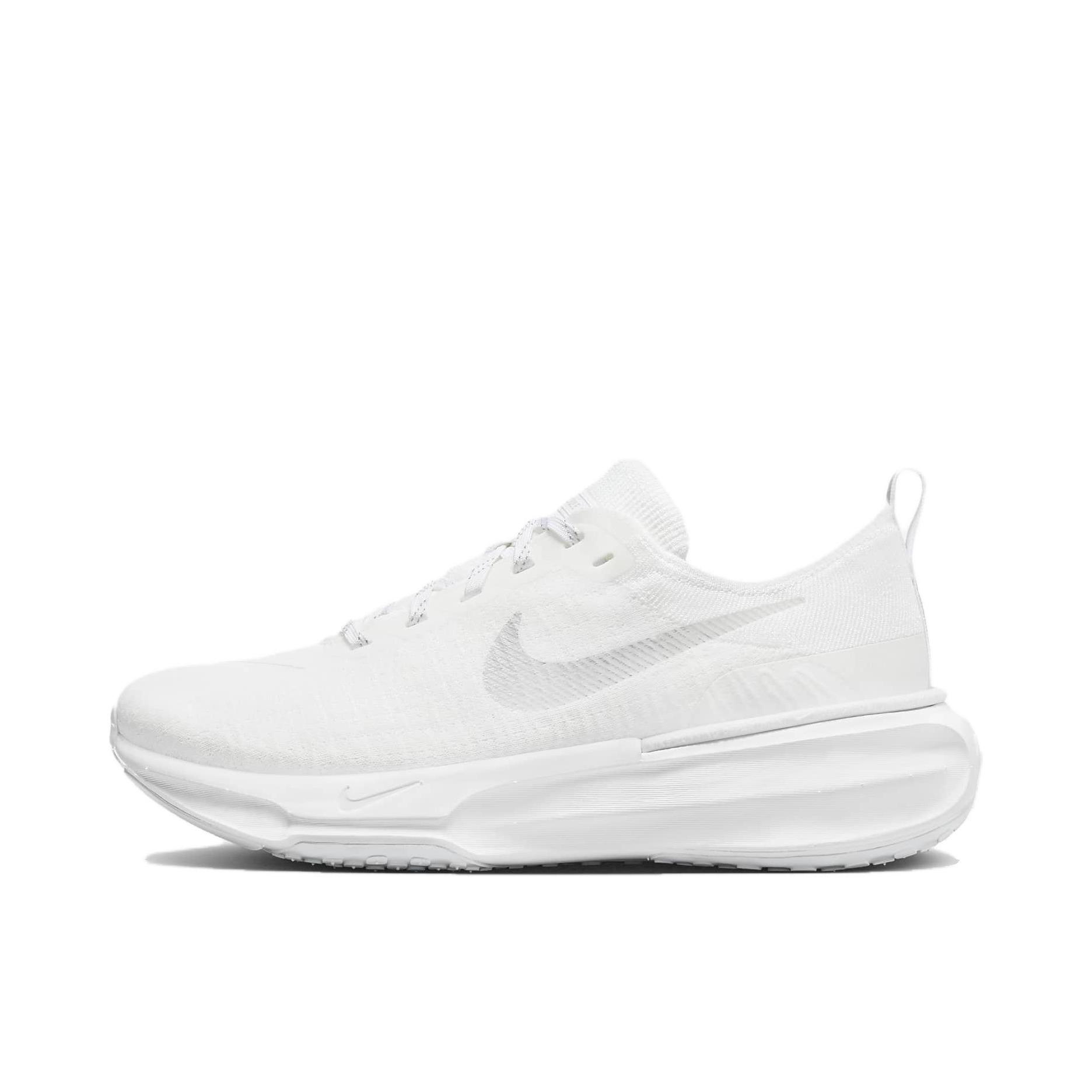 Nike Invincible 3 跑鞋 透气缓震织物运动支撑训练轻便平跟 女款/白色