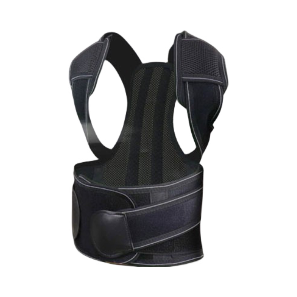 推荐商品：齐沃 龙骨款 驼背矫正器 青少年专用防驼背坐姿矫正器改善高低肩