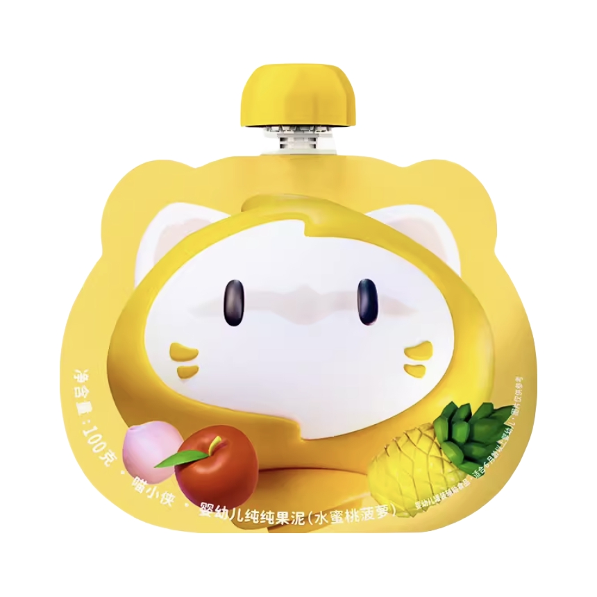 推荐商品：喵小侠 婴幼儿纯纯果泥常温无添加糖盐