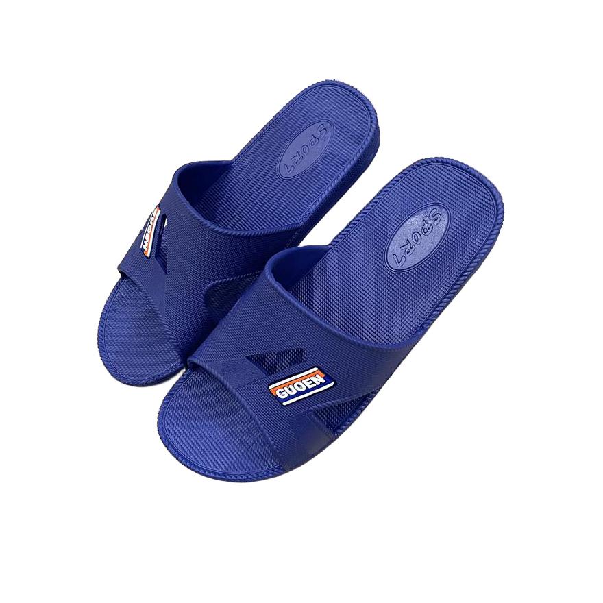 推荐商品：家居 洗澡 浴室 青年 软底 拖鞋 深蓝色