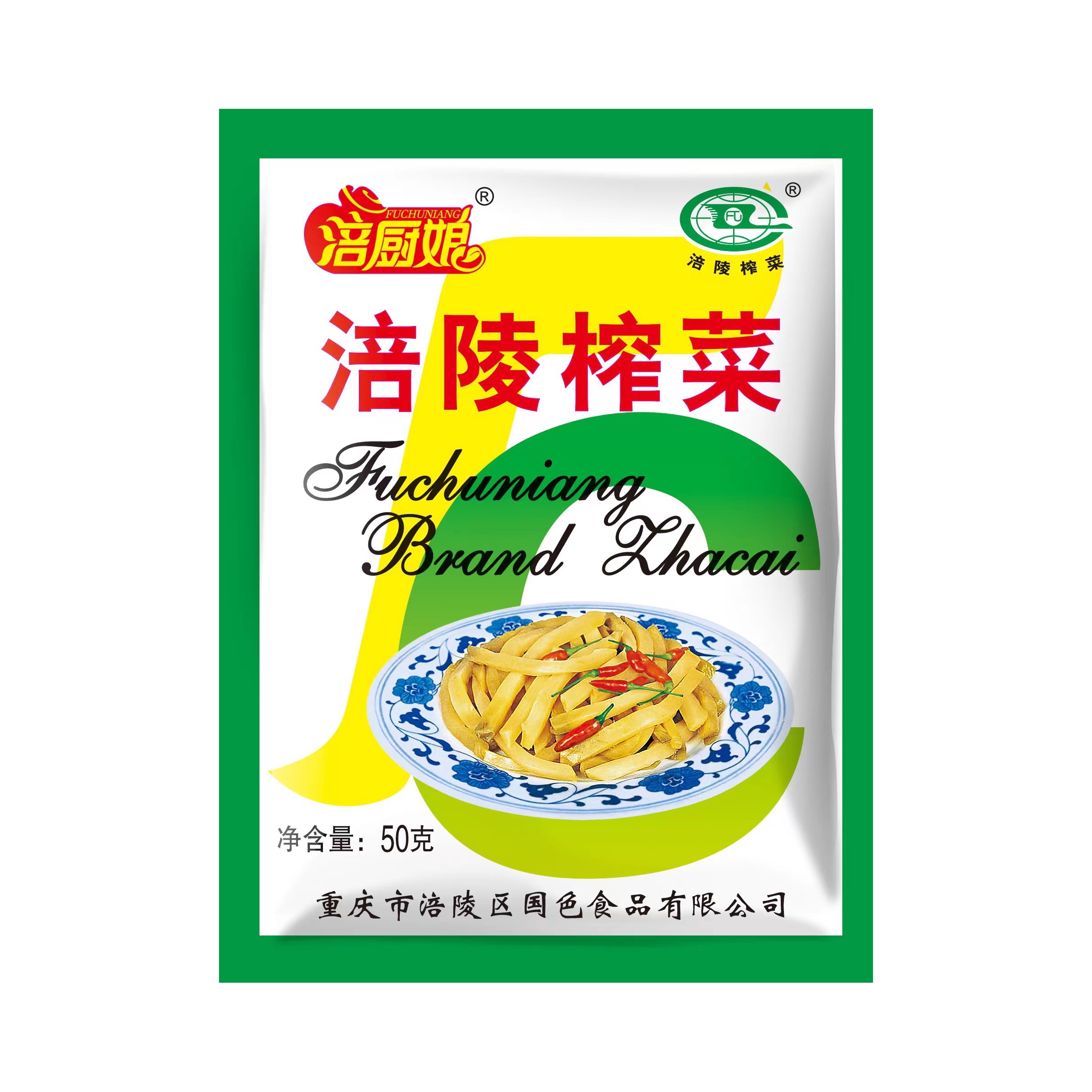 推荐商品：涪厨娘 涪陵榨菜 鲜脆菜丝 袋装