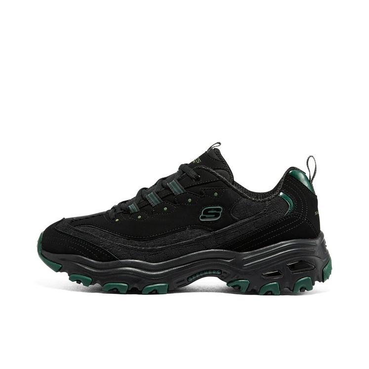 推荐商品：Skechers/斯凯奇 D'Lites 1.0 奶茶熊 熊猫鞋 老爹鞋 闪穿鞋 厚底增高复古缓震百搭 青提黑咖