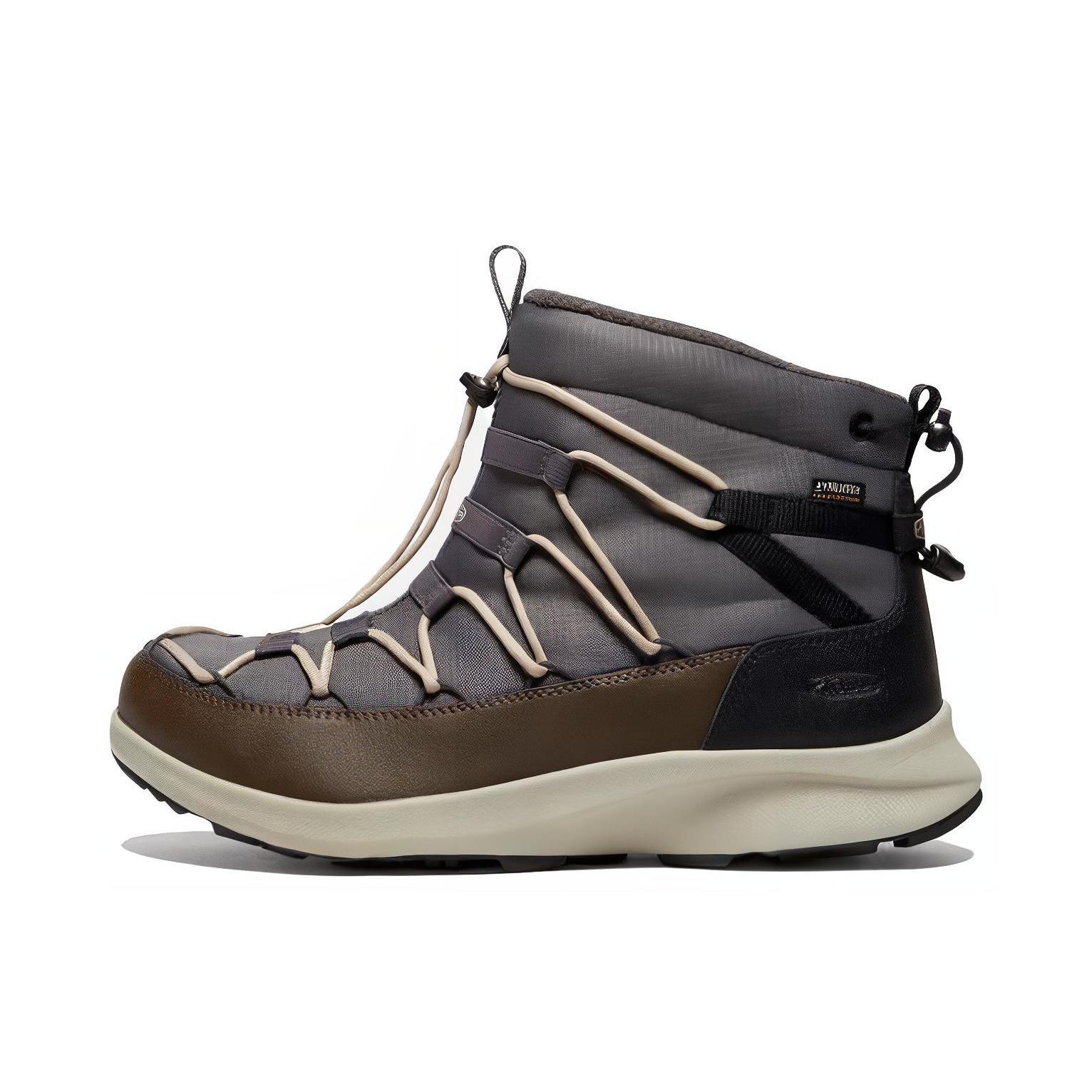 推荐商品：KEEN Uneek Snk Chukka WP 舒适 百搭 休闲 耐磨 防水 登山鞋 户外鞋 灰色