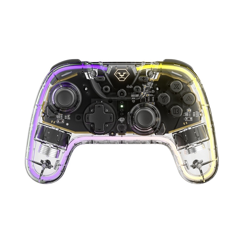 推荐商品：AOLION/澳加狮 AL-NS2258透明版 多模 游戏手柄 告别繁琐 无障碍畅玩