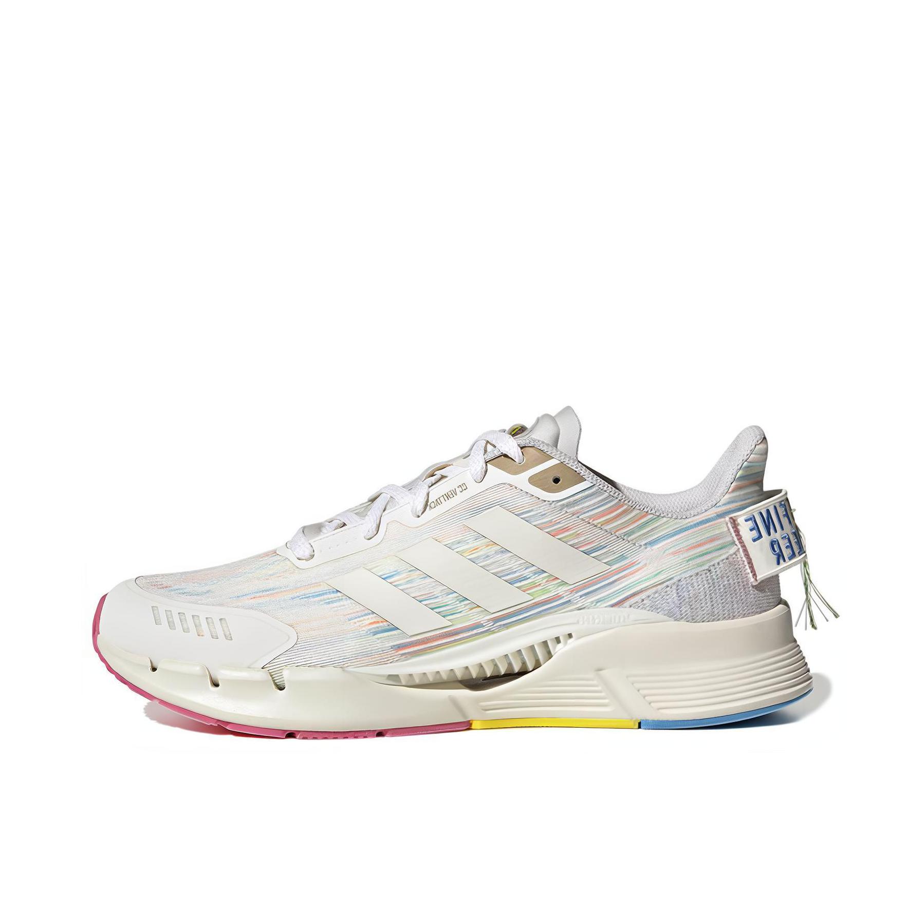 推荐商品：adidas Climacool Vent Summer.Rdy 跑鞋 缓震防滑耐磨网面透气运动织物合成革 多彩色