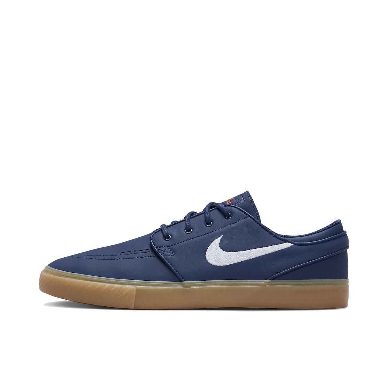 推荐商品：Nike SB Zoom Janoski OG+ 滑板鞋 板鞋 缓震舒适轻便防滑耐磨胶底复古时尚潮流 蓝色/白色