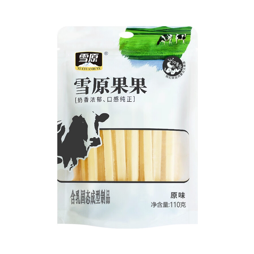 推荐商品：雪原 雪原果果 乳制品 110g 袋装