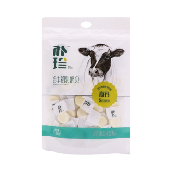 推荐商品：朴珍 奶贝 128g 袋装 含牛初乳